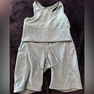 Biker short matching set
